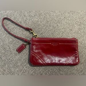 Authentic coach wristlet